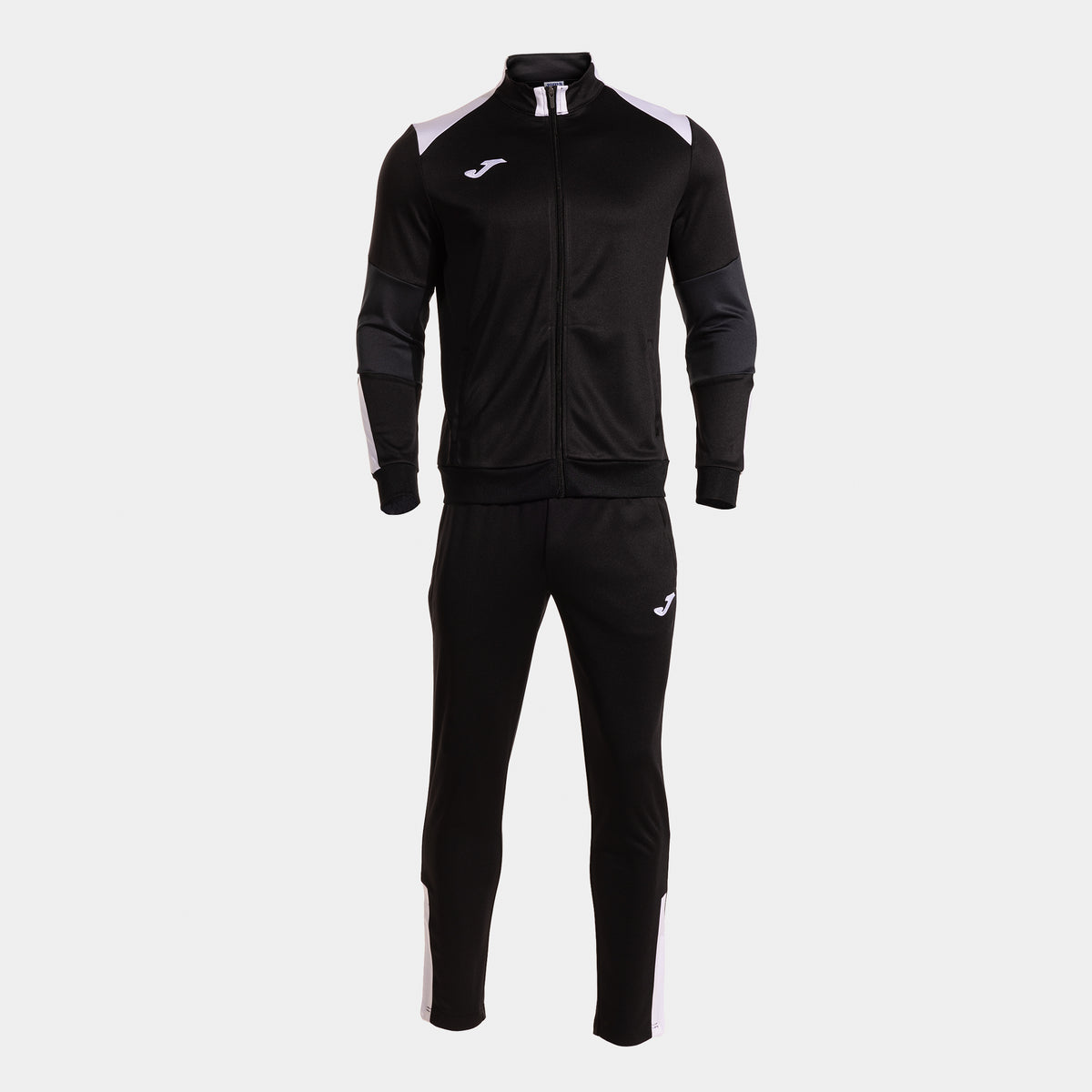 Joma Danubio Tracksuit (Junior) - Black White