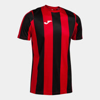 Joma Inter III Short Sleeve T-shirt (Adult) - Red Black