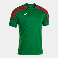Joma Championship VIII Short Sleeve T-shirt (Adult) - Green Red