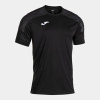 Joma Championship VIII Short Sleeve T-shirt (Adult) - Dark Gray Black