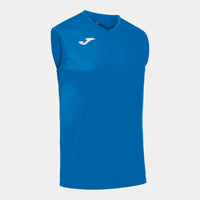 Joma T-shirt Basic Sleeveless (Adult) - Royal Blue