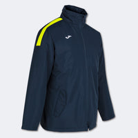 Joma Anorak Trivor (Junior) - Fluorescent Yellow Navy Blue