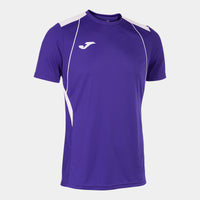 Joma Championship VII Short Sleeve T-shirt (Junior) - Purple White
