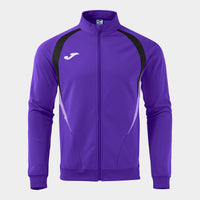 Joma Championship Full Zip Sweatshirt (Adult) - Violet Black