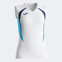 Joma Championship Sleeveless Shirt (Junior) - Sky Blue White