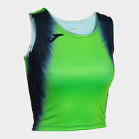 Joma Elite XI Top (Junior) - Fluorescent Green Navy Blue