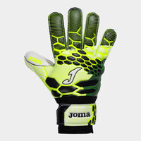 Joma Calcio Goalkeeper Gloves (Junior) - Fluorescent Green Black
