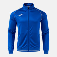 Joma Vintage Eco Retro Full Zip Sweatshirt (Adult) - Royal Blue Gray