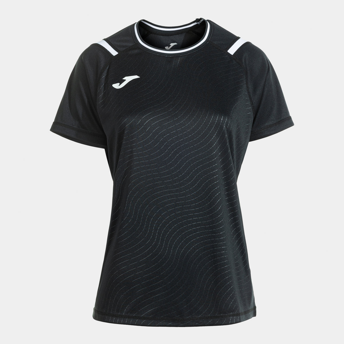 Joma Dinamo II Short Sleeve T-shirt - Black White