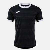 Joma Toletum VII Short Sleeve T-shirt (Junior) - Black White