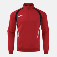 Joma T-championship Sweatshirt (Adult) - Red Black