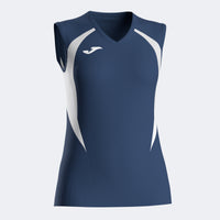 Joma Championship Sleeveless Shirt (Junior) - Dark Navy Gray
