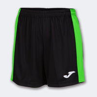 Joma Maxi Short (Adult) - Fluorescent Green Black