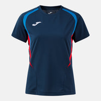 Joma Championship Short Sleeve T-shirt (Adult) - Royal Blue Dark Navy