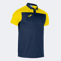 Joma Combi Polo Shirt S/s (Adult) - Navy Blue Yellow