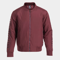 Joma Icono Street Bomber Jacket (Junior) - Burgundy Black