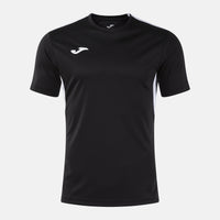 Joma Winner IV Short Sleeve T-shirt (Adult) - Black White