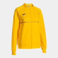 Joma Record III Full Zip Sweatshirt (Junior) - Yellow