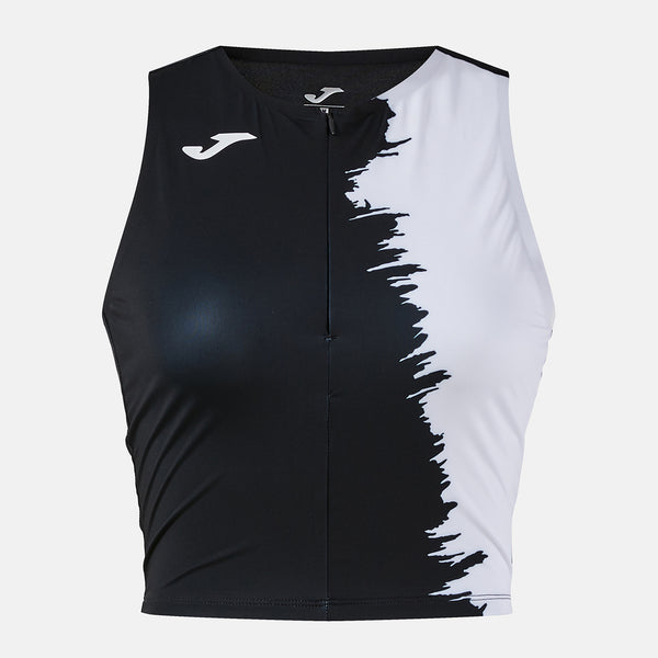 Joma City III Top (Adult) - Black White
