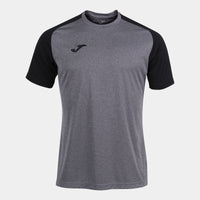 Joma T-shirt Academy IV (Adult) - Melange Gray Black