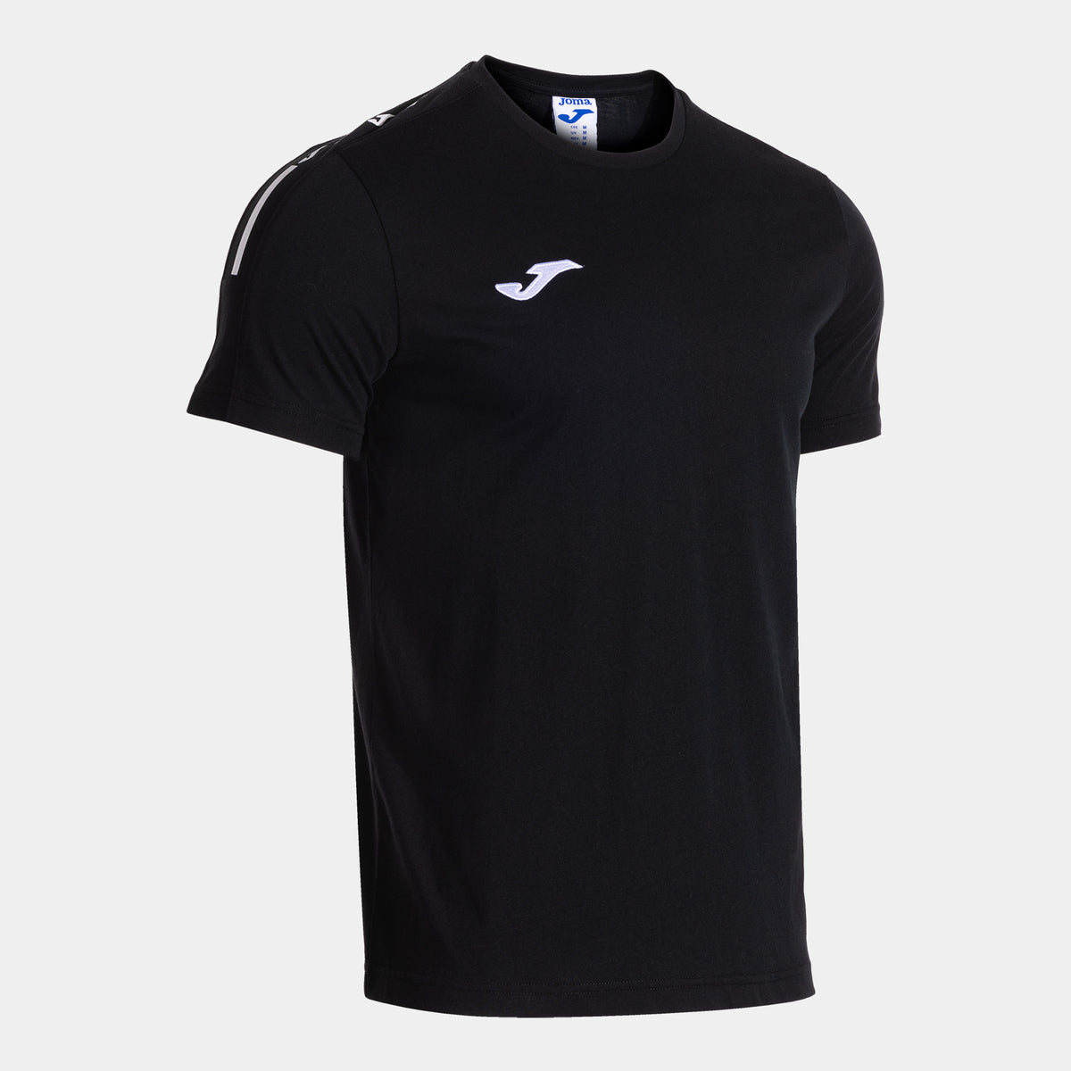 Joma Olimpiada Short Sleeve T-shirt (Adult) - Black