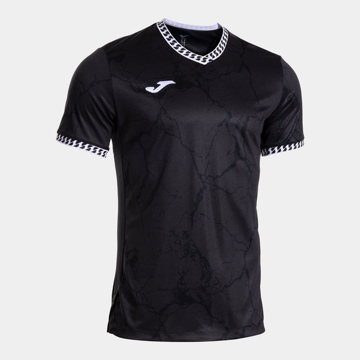 Joma VII Short Sleeve T-shirt (Adult) - Black White