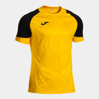 Joma Performance Handball Short Sleeve T-shirt - Yellow Black