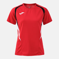 Joma Championship Short Sleeve T-shirt (Adult) - Red Black