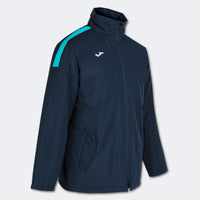 Joma Anorak Trivor (Junior) - Fluorescent Turquoise Navy Blue
