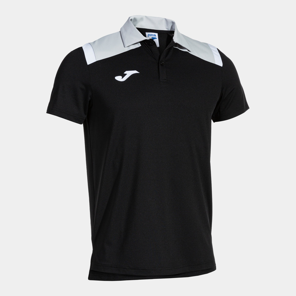 Joma Toledo Short Sleeve Polo (Junior) - Black