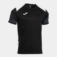 Joma Danubio Short Sleeve T-shirt (Junior) - Black White