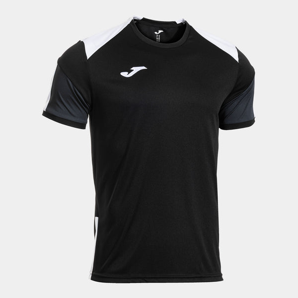 Joma Danubio Short Sleeve T-shirt (Junior) - Black White