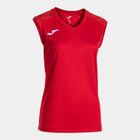 Joma Championship VIII Sleeveless Shirt (Junior) - Red