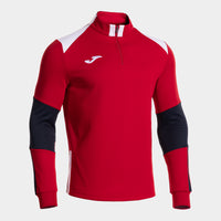 Joma Danubio Sweatshirt (Adult) - Red White