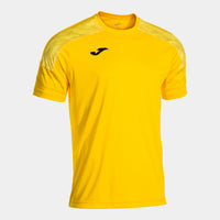 Joma Championship VIII Short Sleeve T-shirt (Adult) - Yellow