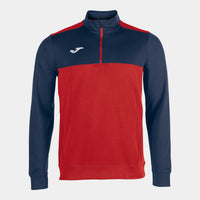 Joma Sweatshirt Zip Winner (Adult) - Navy Blue Red