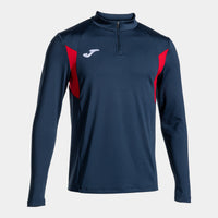 Joma Winner III Sweatshirt (Adult) - Navy Blue Red