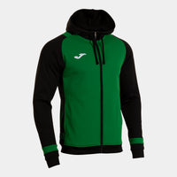 Joma Phoenix III Zip-up Hoodie (Adult) - Green Black