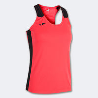 Joma T-shirt Record II (Adult) - Fluorescent Coral Black