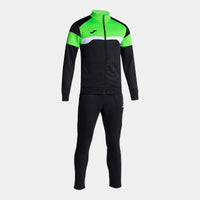 Joma Danubio III Tracksuit (Junior) - Fluorescent Green Black