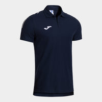 Joma Olimpiada Short Sleeve Polo (Adult) - Dark Navy