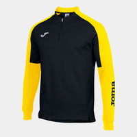 Joma Eco Championship Recycled Sweatshirt (Adult) - Black Yellow