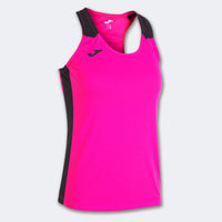 Joma T-shirt Record II (Adult) - Fluorescent Pink Black